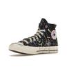 Converse Кеды Chuck 70 High Черные с Малиновыми Брызгами Повседневные 170801C