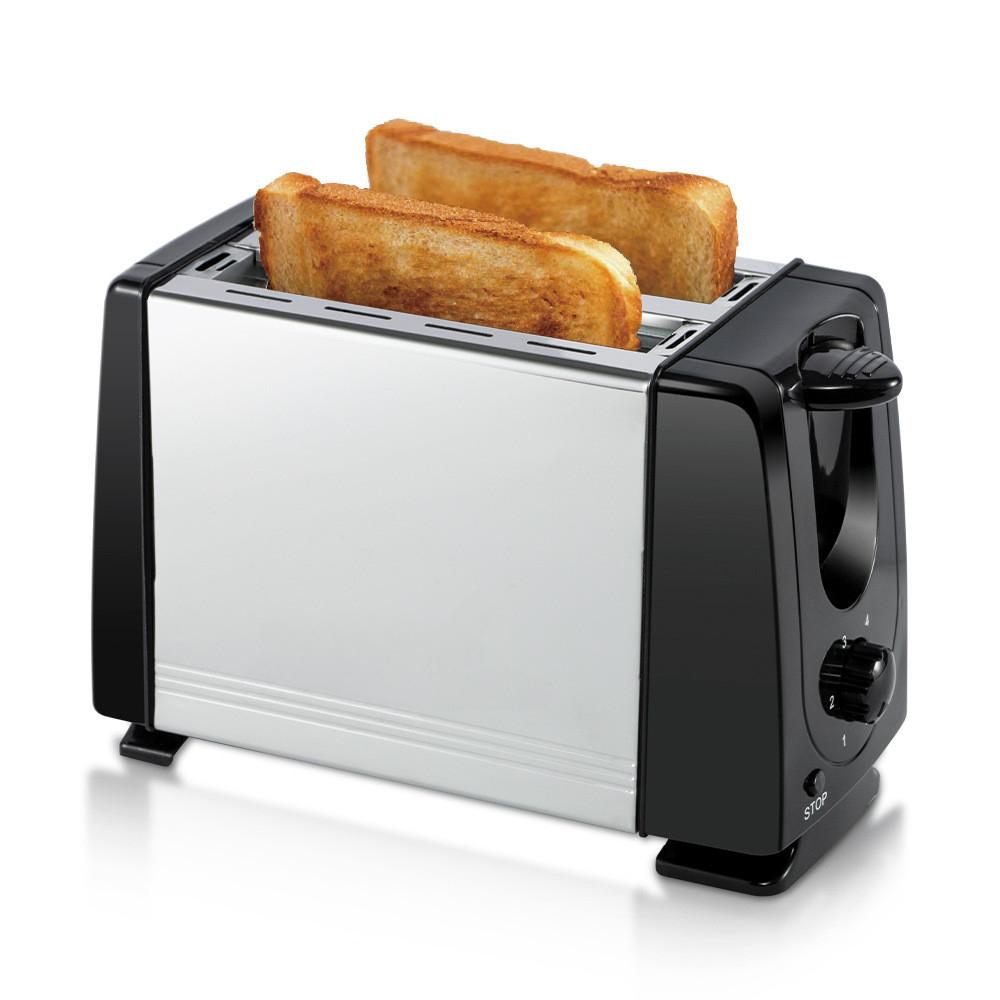 650W 2 Slice Toaster Household Multifunctional Double Layered Toaster Kitchen Breakfast Processing Sandwich Maker