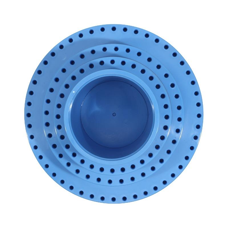 Профессиональный вращающийся круглый кейс для хранения сверл, вращающаяся на 360° коробка, органайзер для насадок шлифовального инструмента, инструмент для ювелирных изделий и DIY