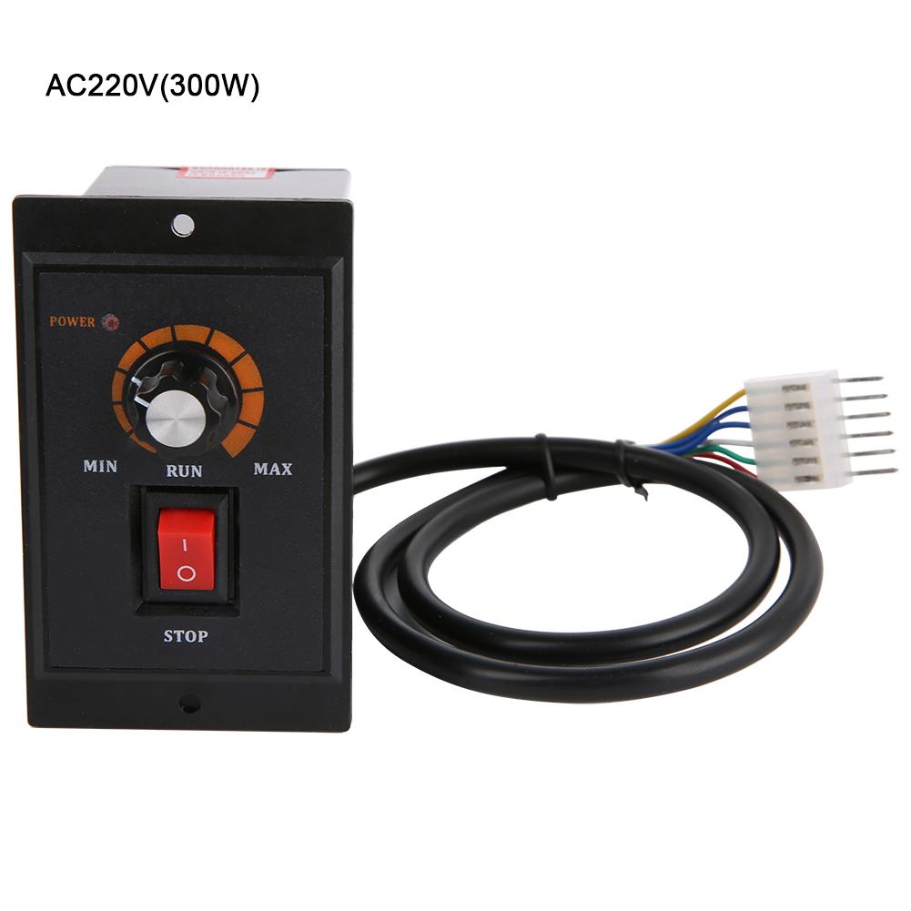 AC 220V 50/60Hz Однофазный регулятор скорости двигателя переменного тока Регулятор скорости электродвигателя