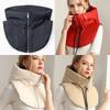 Drawstring Scarf Balaclava Hat Ultralight Coat Short Tank Top Fake High Collars  Women's