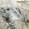 Christmas Snowflake Garland for Hotels, Malls, Windows, Doors & Stair Handrails