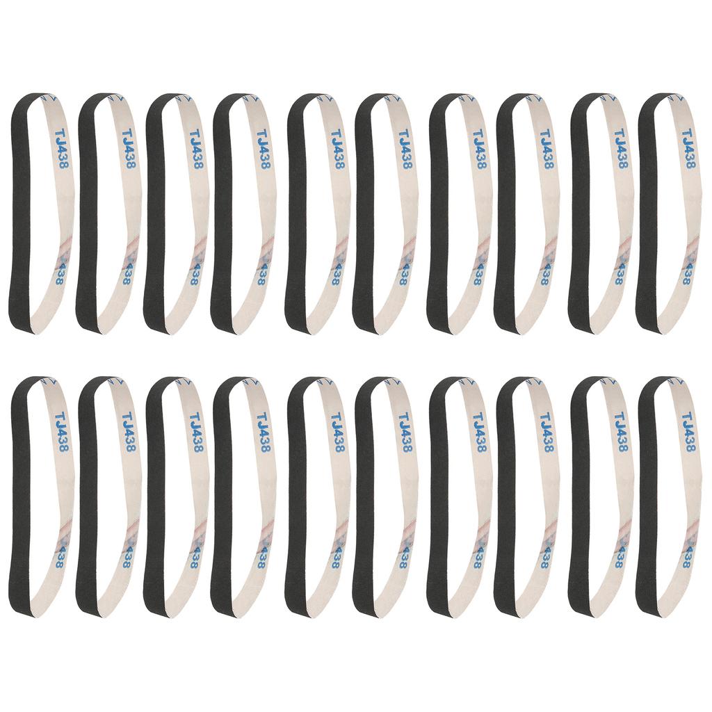 Набор из 20 абразивных наждачных лент для шлифовки и полировки