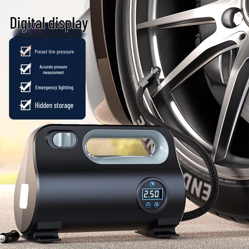 Portable Wireless Car Tire Air Pump