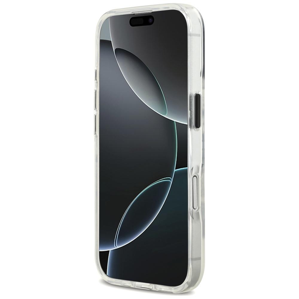 Karl Lagerfeld IML Karl Sketch Logo MagSafe Case for iPhone 17 Clear