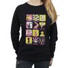 Disney Womens/Ladies Tinkerbell Squares Sweatshirt