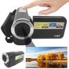 Цифровая видеокамера 16MP 720P с 2,0-дюймовым цветным TFT-экраном, портативная DV-видеокамера с 16-кратным цифровым зумом и встроенной светодиодной вспышкой для начинающих