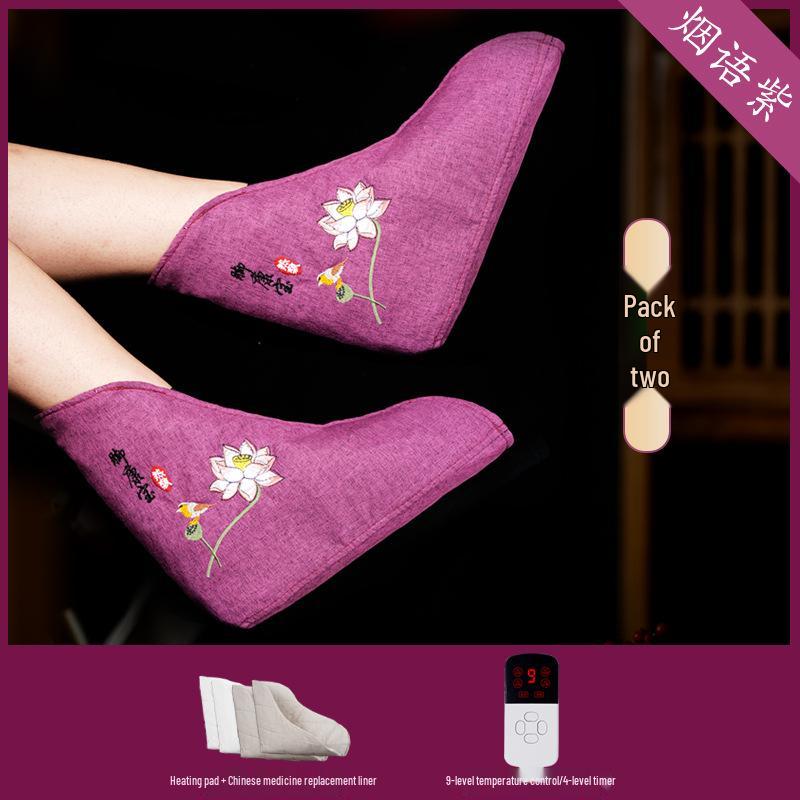 Электрический полынный согревающий фиксатор для лодыжки: Согревание ног и восстановление суставов