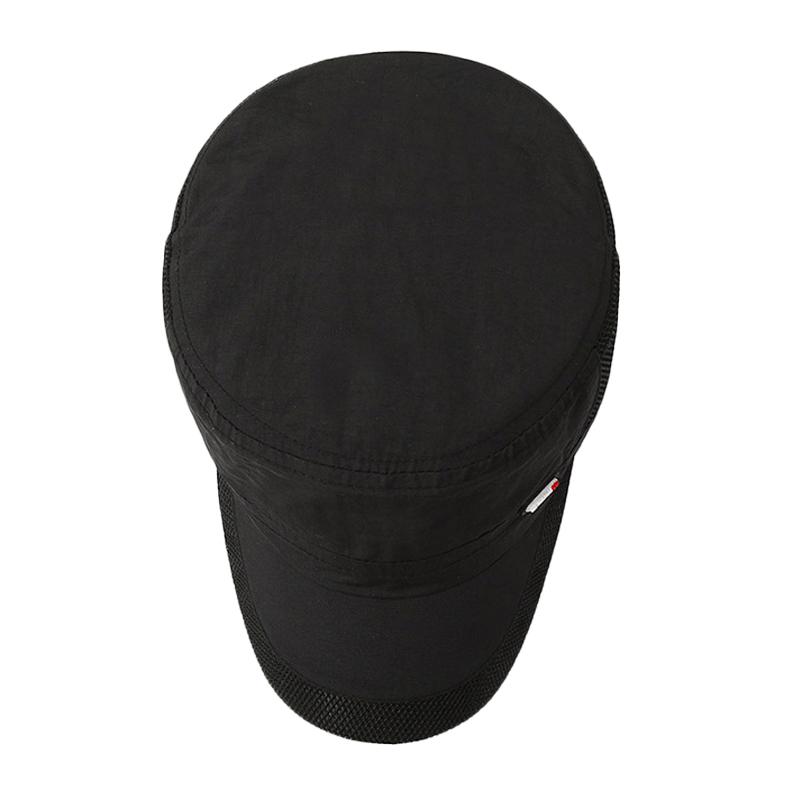 Летняя быстросохнущая плоская кепка, мужская уличная бейсболка, солнцезащитная шляпа от солнца для рыбалки, тонкая дышащая кепка