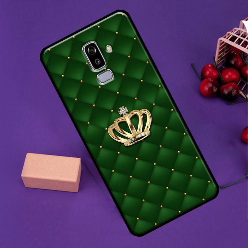 Дизайн дивана с стеганой текстурой, чехол для телефона с короной для Samsung Galaxy J3 J5 J7 2017 J1 A5 A3 2016 J8 J4 J6 Plus A6 A8 A7 A9 2018