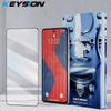 KEYSION Tempered Glass Full Cover for MOTO G84 G54 G34 5G G24 G14 G04 S HD Screen Protective Glass Film for Motorola E14 E13 E22