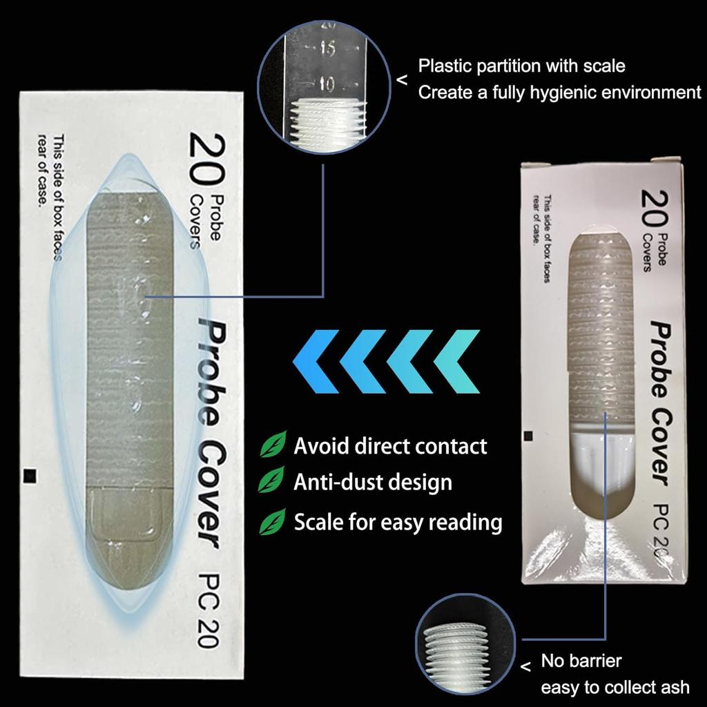 Disposable Ear Thermometer Probe Covers - 1000pcs Upgraded Version Thermometers Lens Filters Refill Caps for All Braun Thermometer Digital
