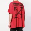 OFF WHITE Импрессионизм Диагональный Трафаретный Футболка OMAA038R191850152010