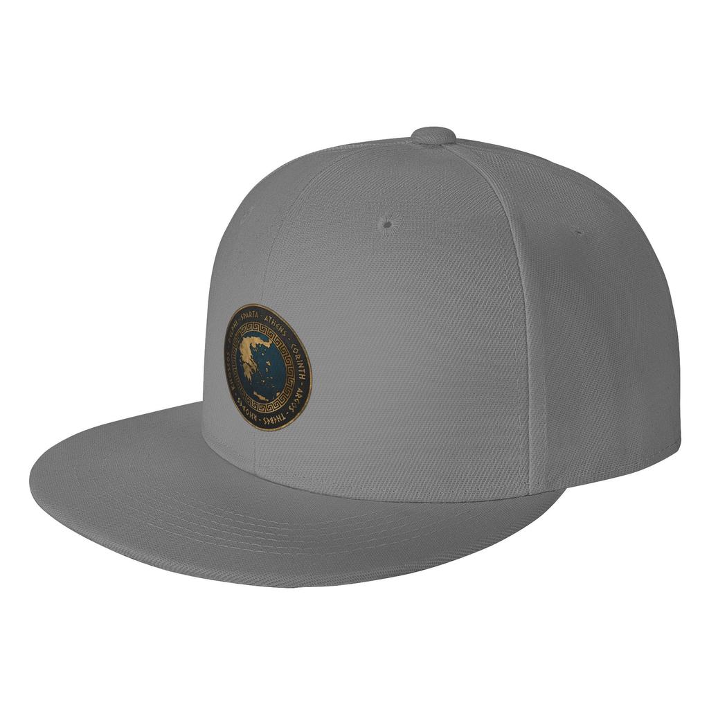 Fashion Ancient Greek CityStates Polis of Greece Ancient Hellas Flat Brim Sun Hat Light Vintage Sun Visor Hat