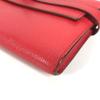 HERMES Kelly wallet Long wallet Long Wallet Chevre RedBased/SilverHardware