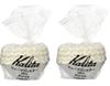 2 X Kalita Wave Series Wave Filter 155 [For 1-2 People] White, 100 Filters #22201