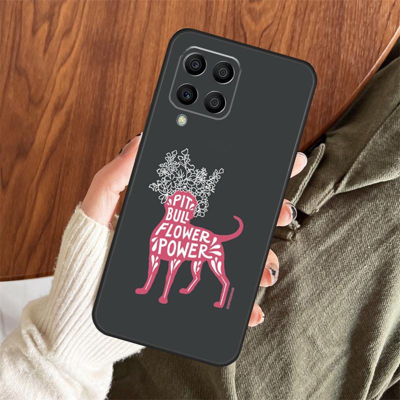Pitbull Dog Case For Samsung Galaxy M11 M21 M31 M35 M12 M13 M14 M15 M16 M36 M56 M53 M32 M52 M55 M34 M54