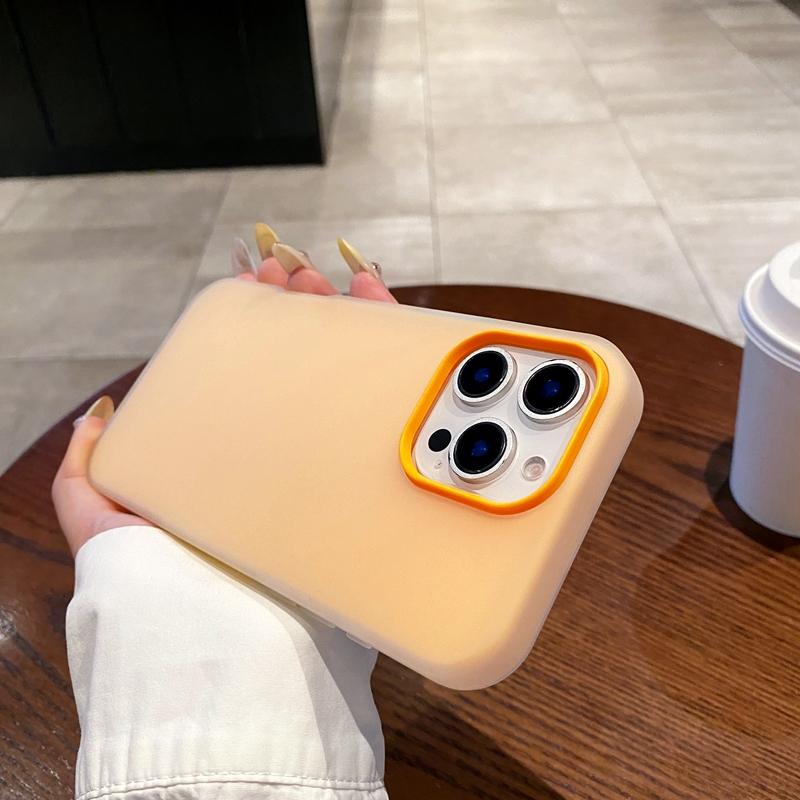 Luxury Candy Color Matte Phone Case For For Iphone 11 12 13 14 15 16 17 Pro Max Plus Air Shockproof Bumper Back Cases Cover