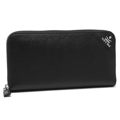 Длинный кошелек Saffiano 2ML188 2ML317 2ML506 QHH QME Черный [Prada] Мужской (2) NERO(Ф0002) [Элемент]