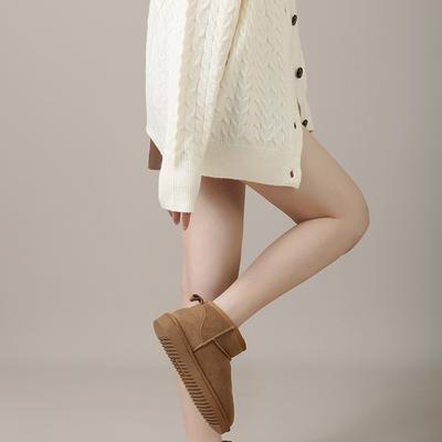 Новый стиль зимние ботинки низкие матовые ботинки женские короткие нескользящие студенческие хлопковые ботинки