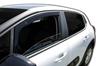 Дефлекторы окон - SCOUTT - Citroen C3 MK3 - Тонированные - Простая установка - Усиленный акрил
