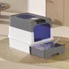 Extra Large Drawer Type Cat Litter Pot, Fully Enclosed, Intelligent Sterilization And Deodorization Cat Toilet