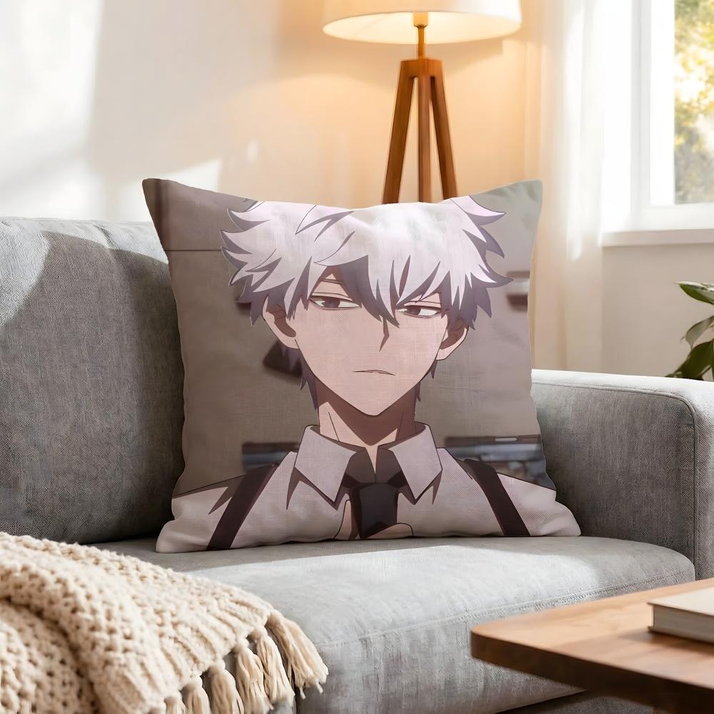 Anime Link Click Cushion Cover 1Pcs Decorative Covers Soft Cushion Case For Sofa Couch Decor 40X40 45X45 Pillowcases