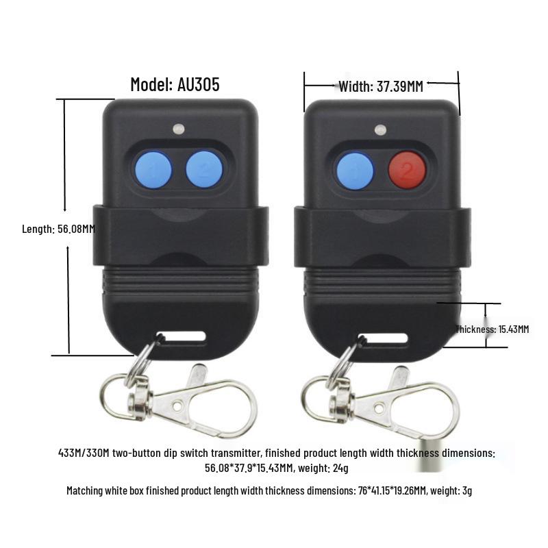 Пульт дистанционного управления большой емкости для электрической раздвижной двери 433/315 МГц