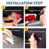 2pcs Car door welcome light logo Emblem For Mercedes Benz A C E GLC GLA GLE GLB Class W177 W205 W212 W213 X253 X156 W166 X247 PL4