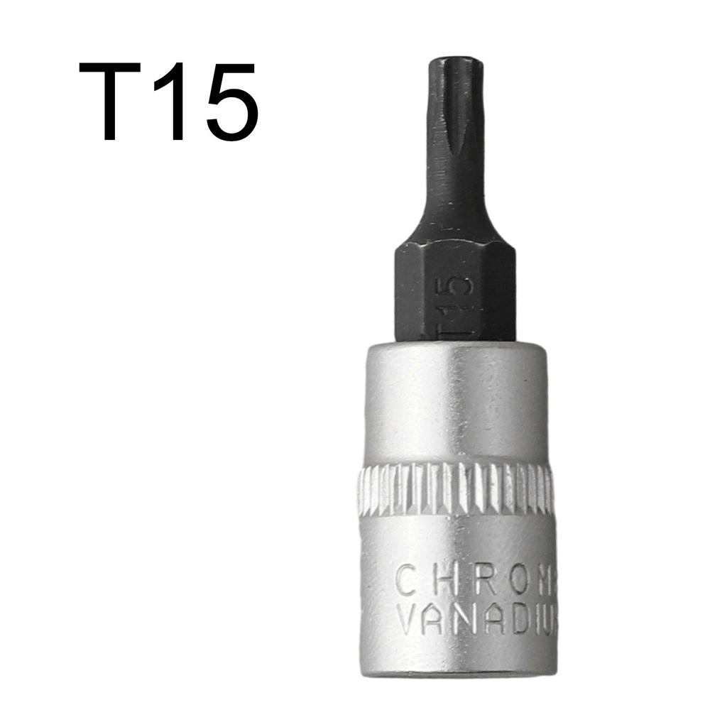 Головка Torx Bit T8-T40 Головки Torx Bit 1/4 дюйма шестигранный хвостовик 1 шт