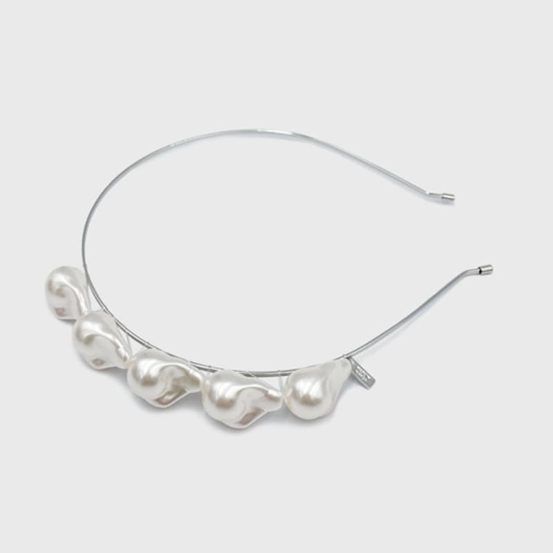 Жан Поль Кларисс Повязка для волос с полубарочным жемчугом JP-21-026HB