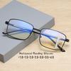 Multifocal Reading Glasses Ultralight Sports Non-slip Presbyopia Eyeglasses Women Men Anti Blue Light Eyewear