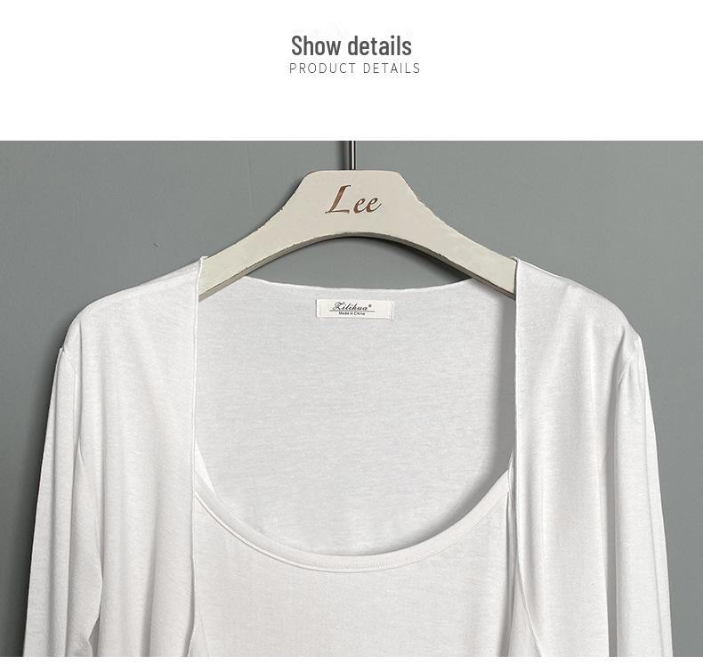 Комплект из облегающего кардигана и платья на подтяжках Dongdaemun — сексуальный, подчеркивающий фигуру комплект из двух предметов