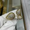 Musla Design Горячая Распродажа Винтажные Кольца для Женщин Полностью Усыпанные Алмазами Роскошные Украшения для Женщин Кольца в Форме Капли Воды Модные Кольца из Чистого Серебра 925 Пробы