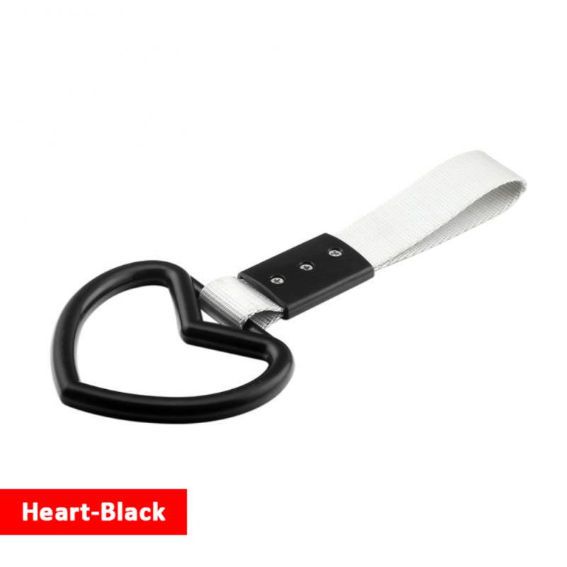 Tsurikawa Heart JDM Train Bus Handle Hand Strap Styling Drift Charm Strap Drift Auto Accessories Car Strap