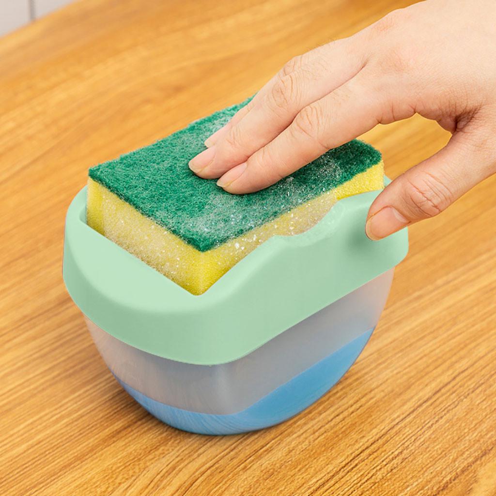 Дозатор для мыла 2-в-1 и дозатор для мыла Sponge Caddy, 13 унций