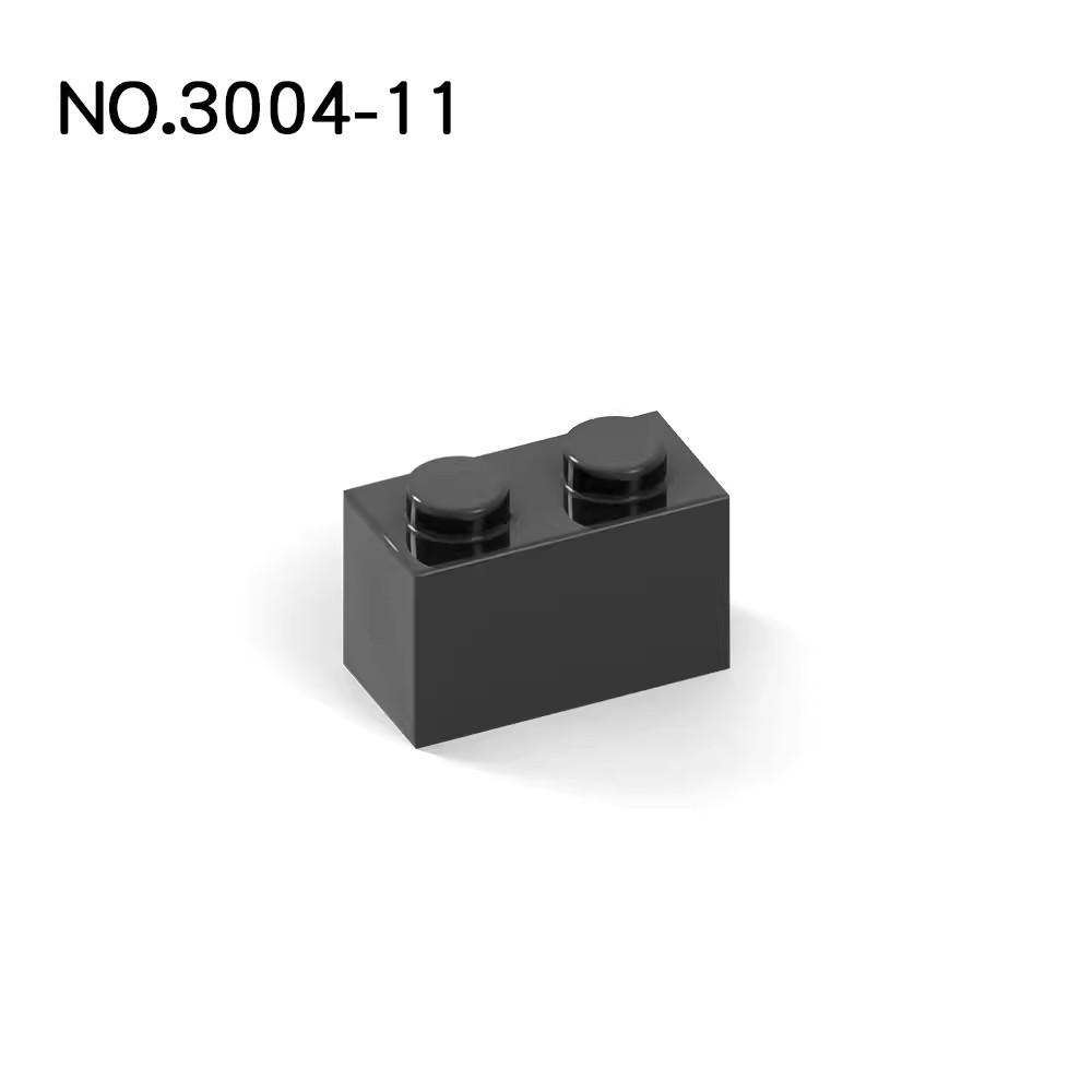 20 шт. Детали MOC 3004 Кирпичик 1x2 Совместимые Кирпичики DIY Сборка Строительные Блоки Частицы Детская Головоломка Развивающая Игрушка Подарок