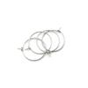 1 Diy Jewelry Accessory Can Wear Bead Nine-Character Earrings, Small Circle 9-Character Small Earrings Accessories Multi-Specification And Multi-Color