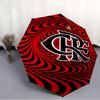 Складной зонт с принтом Clube de Regatas do Flamengo, для улицы, отдыха и путешествий, прочная ткань зонта, подарок на день рождения и праздник