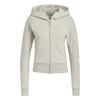 Fos Future Style Knit Casual Sports Hooded Loose Zip Long Sleeve Jacket Women Jackets KC2715