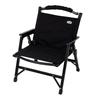 Hilander Wood Frame Chair EX Folding Chair Wood Chair Outdoor Camping BBQ Chairing Black/Black
