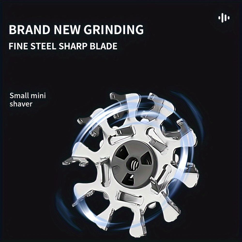 Мини-электробритва для мужчин, портативный нож для бороды, бритва TYPE-C с зарядкой для лица и тела с цифровым дисплеем мощности