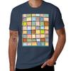 Multicolor Grid TShirt Plus Size Comfort Fit Tee TShirt