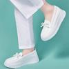 New Spring Autumn Fashionable and Casual Increased Platform Sole Women's Shoes Comfortable Flat Soled Nurse ShoesNO: A44-CX