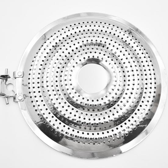 Диффузор для плиты из нержавеющей стали, защита посуды для газовых и электрических плит, равномерное распределение тепла, адаптер для индукционных плит