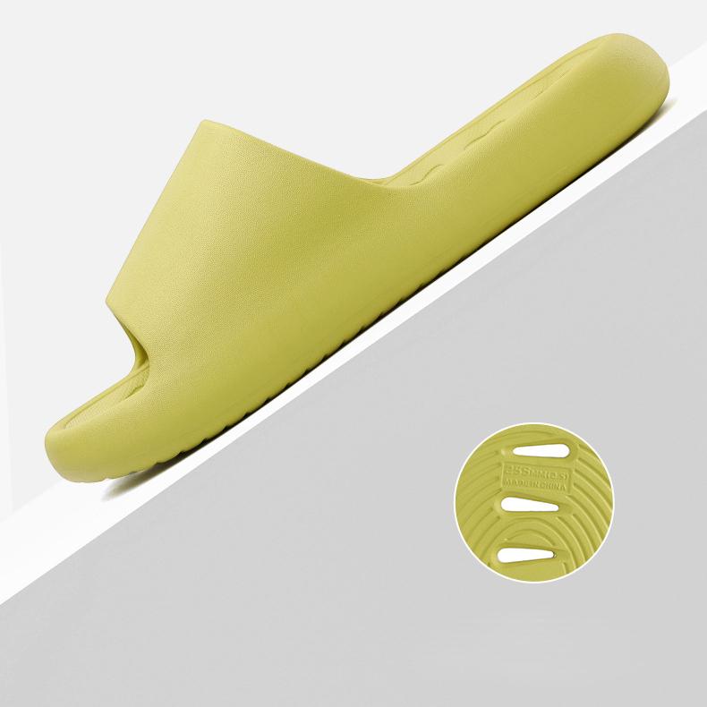 Тапочки для душа для мужчин и женщин, летние домашние домашние сандалии и тапочки для ванной из ЭВА, ощущение наступления на фекалии.