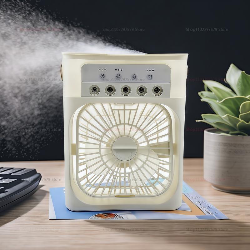 Новый 3 в 1 вентилятор кондиционер бытовой небольшой охладитель воздуха светодиодный ночник портативный увлажнитель воздуха вентилятор для регулировки воздуха офисный домашний вентилятор