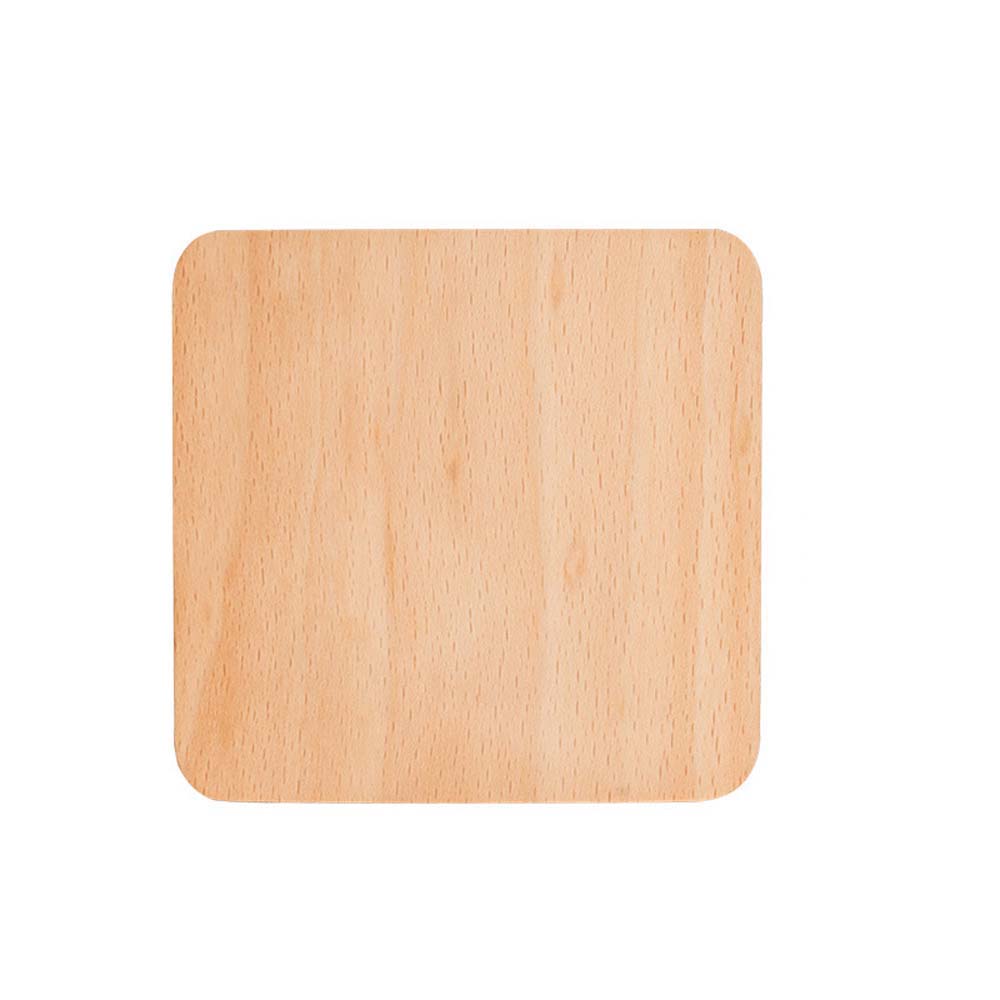 Durable Round Walnut Wood Coffee Home Decor Tea Placemats Cup Pad Dish Pad Bowl mat