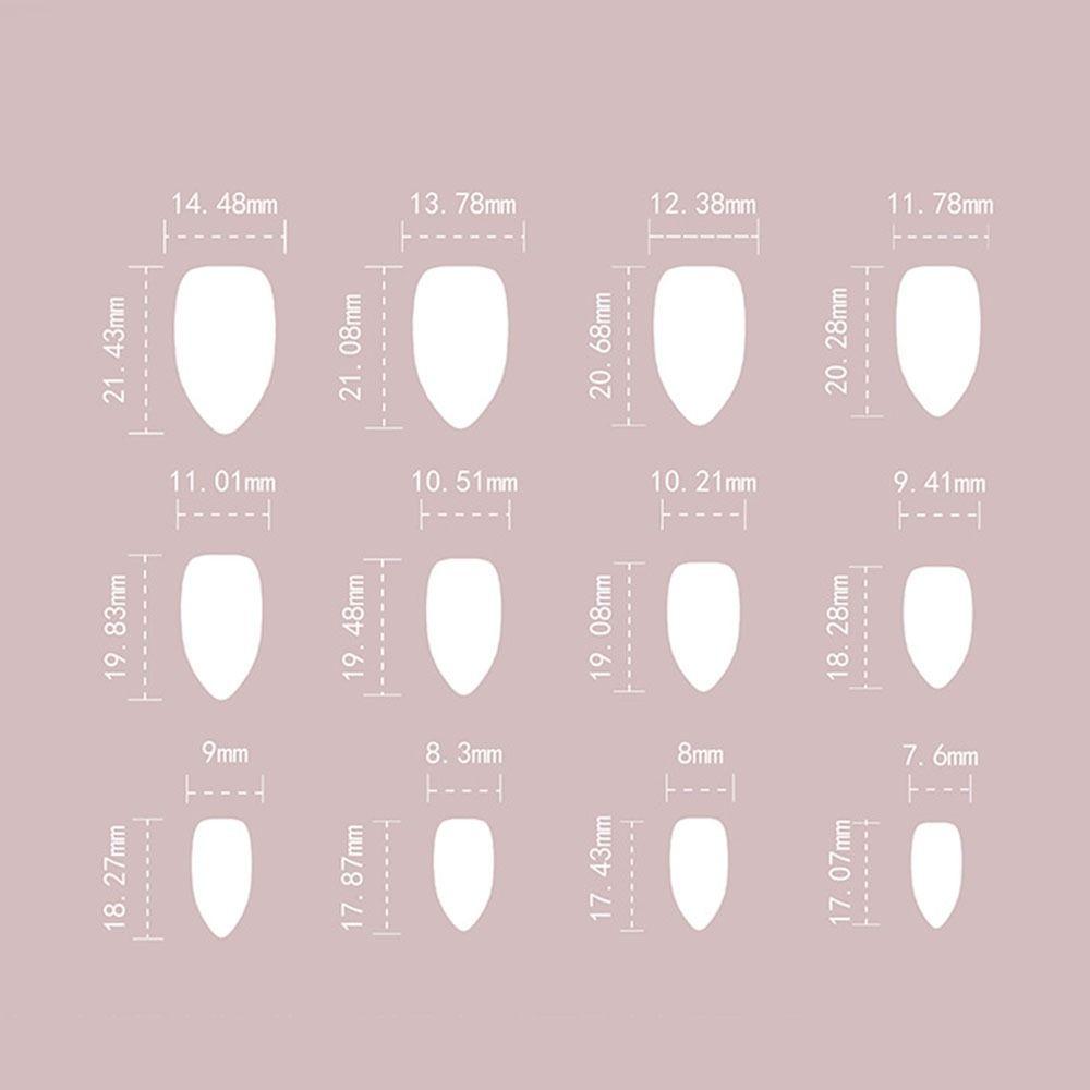 Длинные миндалевидные накладные ниалы. Френч-пресс на ногтях. Маникюр. Накладные ногти своими руками.