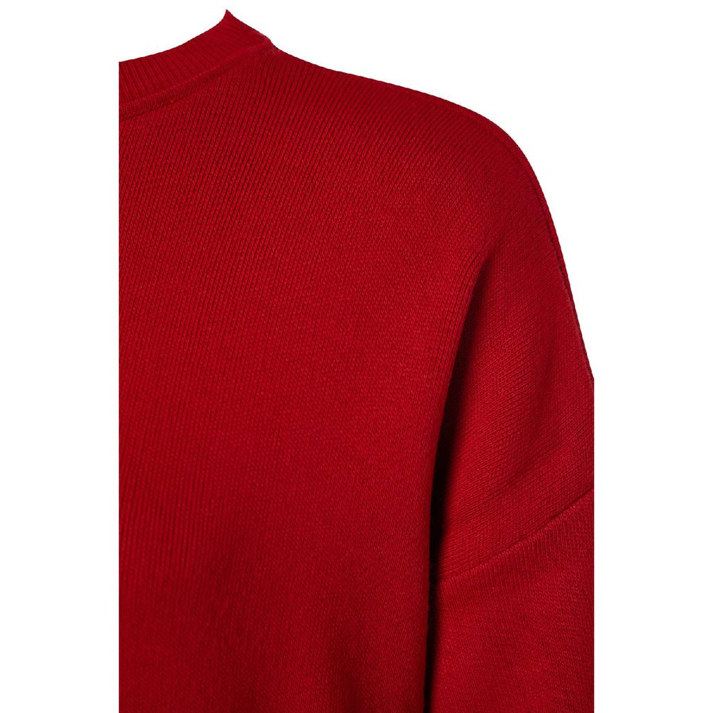 Красный вязаный свитер Tctaw24ak00048